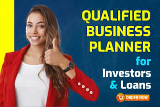 develop an investor ready business plan with a financial plan