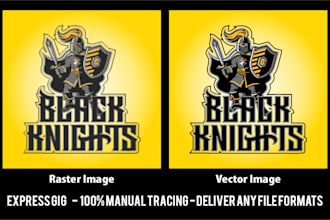 vectorize your logo, convert image to vector, vector tracing