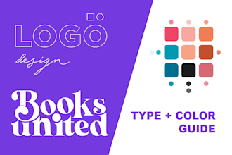 brand you or your company or business with colors, logo and more