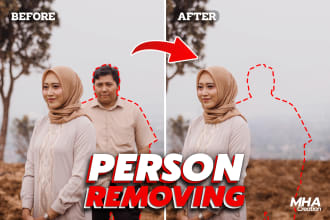 remove a person or object from a picture with photoshop