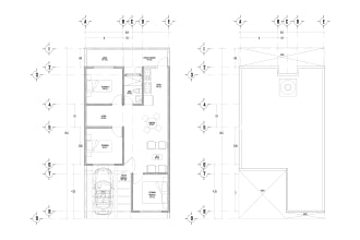 design and drawing floor plan in auto cad