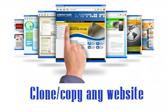 replicate or redesign any website or cms