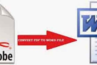 convert pdf to adobe indesign or word doc