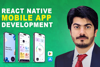 do mobile app development react native for android and IOS