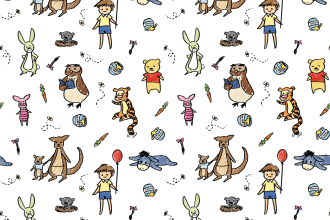create a cute seamless pattern for you