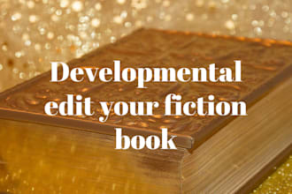 developmental edit your fiction book