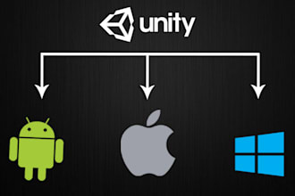 build android and ios game for unity