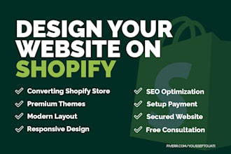 design and customize your shopify online store