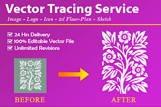 vector tracing any image in adobe illustrator
