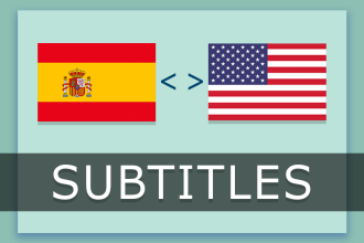 create spanish or english subtitles