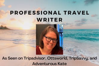 write an amazing SEO optimized travel article or blog