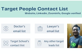 build doctor, lawyer, accountant, small businesses email list