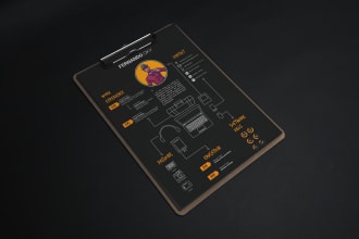 update or design professional resume design to be amazing