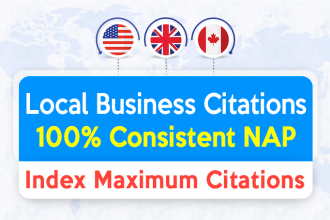 do local business listing with maximum local citations indexed