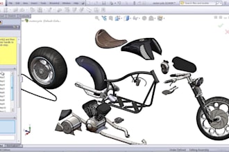 made mechanical parts on solid works and other software