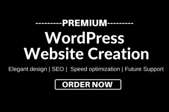create responsive dynamic and ecommerce wordpress website