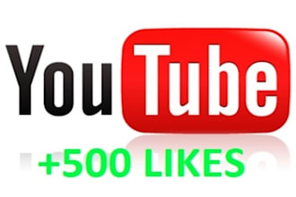 get you 300youtube likes  to your video  from trusted accounts