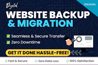 seamlessly backup, clone, migrate any wordpress website in minutes