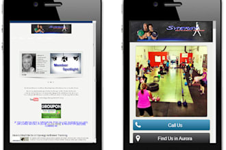 make a mobile website or mobile optimize your website