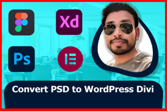 convert PSD to wordpress