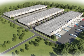 photorealistic 3d exterior rendering for commercial and real estate projects