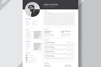 create cv, resume for you