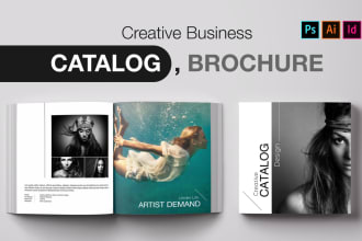 design modern catalog, product catalog and brochure design