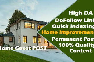 provide home improvement guest post on DIY blog high da DR