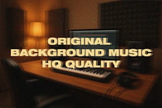 create original background music for your project