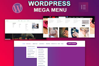 fix wordpress menu, mega menu, dropdown menu, mobile menu, ubermenu