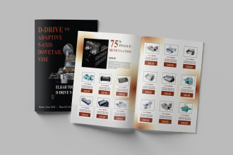 create brochure, catalog, booklet design