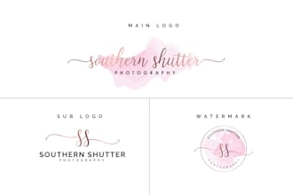 create hand drawn signature logo and branding
