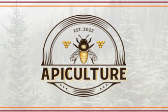 design a retro vintage hipster logo design in 12 hours