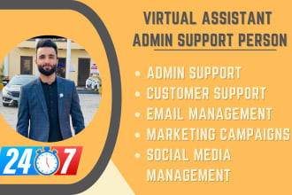 be your virtual assistant and admin support person