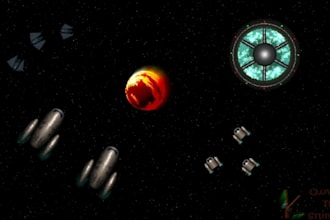 create awesome space themed pixel art