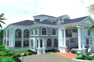create high resolution 3d renders on lumion