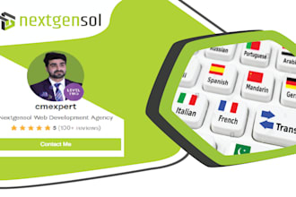 translate website into english, dutch, italian, spanish