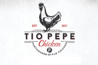 design your cafe food grill bbq restaurant logo