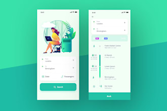 design professional web, dashboard and app UI