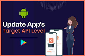 change, update apps target API level in android
