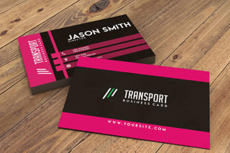 design stunning and professional business card