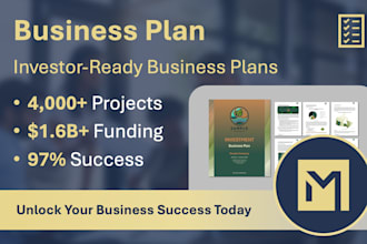 prepare an investor ready business plan