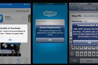 test and fix all bugs in iPhone app
