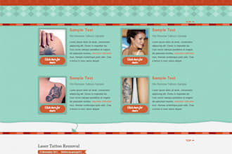 make for you Website with up to 5 Pages