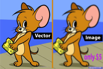 extreme vector tracing in adobe illustrator work png to ai pdf to ai