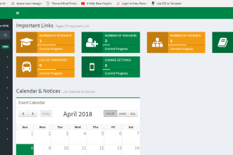 facilitate unique backend admin panel