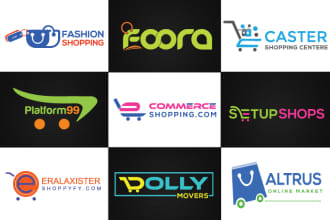 design logo  etsy ebay shopify ecommerce for online store
