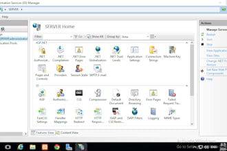 provide iis web ad gpo dhcp ftp and file sharing services