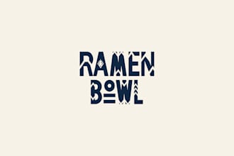 design customized food, cafe, bbq and restaurant logo