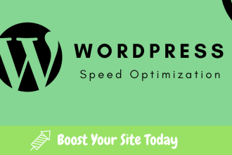 speed and optimize up your wordpress  website